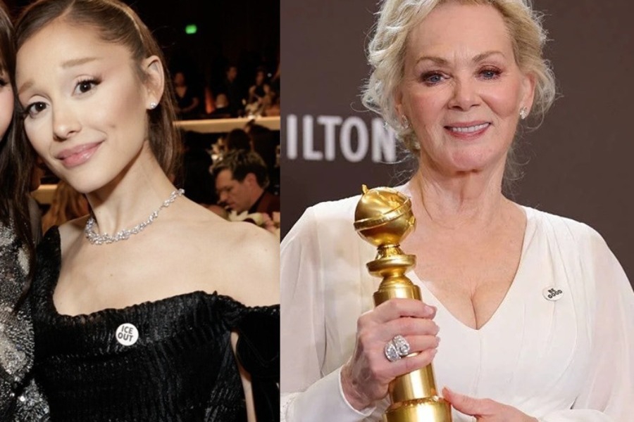 Χρυσές Σφαίρες 2026: Οι κονκάρδες που φόρεσαν οι διάσημοι στα βραβεία έγιναν σύμβολο διαμαρτυρίας