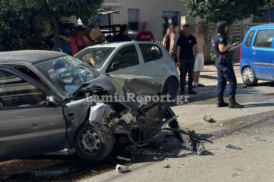 Λαμία: Μεθυσμένος οδηγός σκόρπισε τον πανικό – Συγκρούστηκε με πολλά αυτοκίνητα