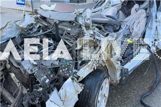Ηλεία: Τραγικό τροχαίο στη Ζαχάρω – 29χρονος σκοτώθηκε όταν το αυτοκίνητό του έπεσε σε σταθμευμένη νταλίκα