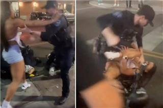 Αντιδράσεις στις ΗΠΑ για το βίντεο που δείχνει φοιτήτρια να συλλαμβάνεται με πρωτοφανή αγριότητα επειδή υπερασπίσηκε άλλο συλληφθέντα