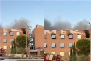 Φωτιά στο Ολυμπιακό Χωριό
