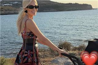 Κατερίνα Καινούργιου: Δείτε τις νέες φωτογραφίες από τις διακοπές της οικογένειάς της στην Πάρο