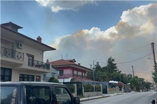 Φωτιά στο Δερβένι: Εντοπίστηκε σορός σε δασική έκταση