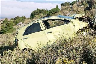 Τροχαίο στα Ιωάννινα: 21χρονος οδηγός έπεσε με το αυτοκίνητό του σε γκρεμό