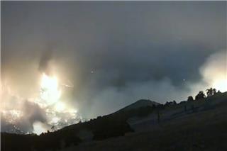 Φωτιά στον Κιθαιρώνα: Timelapse βίντεο αποκαλύπτει πώς φούντωσε μέσα σε λίγα λεπτά
