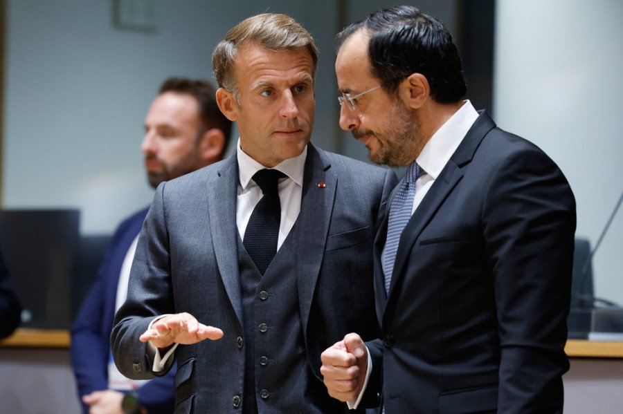 Nikos Christodoulides,Emmanuel Macron