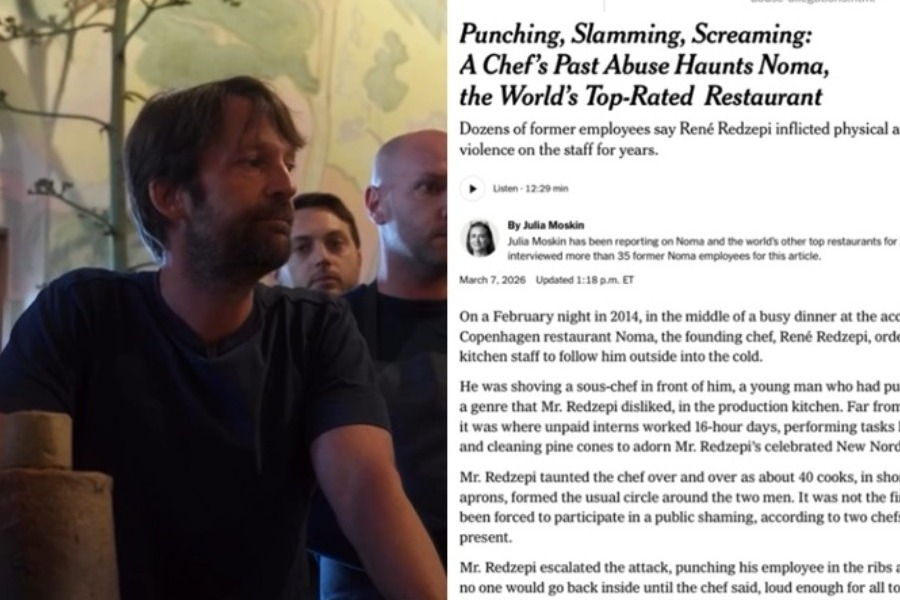 Ο σεφ του Noma της Κοπεγχάγης ζήτησε συγγνώμη και αποσύρεται μετά τις καταγγελίες