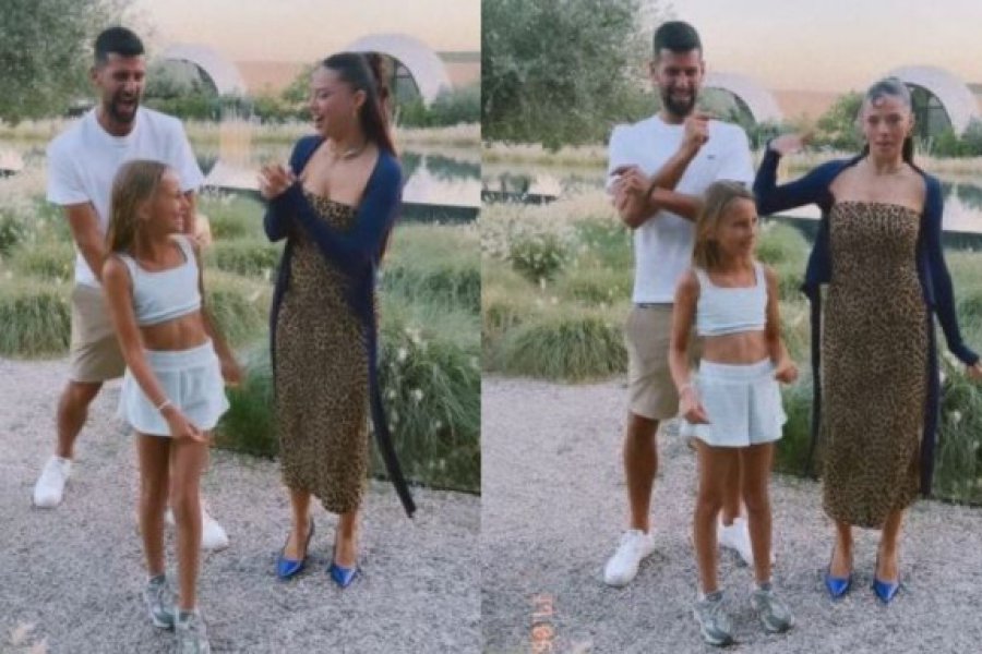 Ο Τζόκοβιτς συνάντησε την Dara και χόρεψαν το «Bangaranga»!