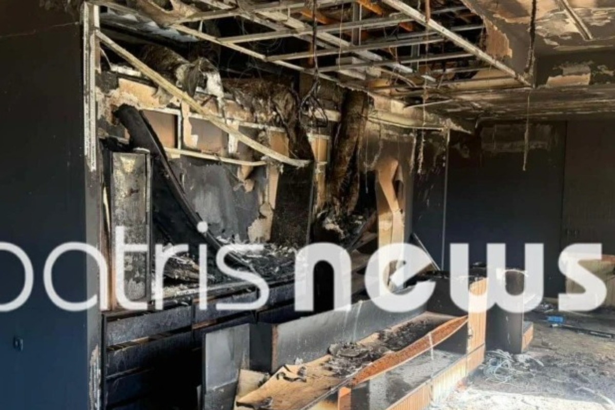 Γαστούνη: Έκαψαν το μαγαζί του περιπτερά που είχε ξυλοκοπηθεί άγρια από ομάδα Ρομά