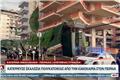 Κακοκαιρία στον Πειραιά: Βίντεο ντοκουμέντο από την κατάρρευση σκαλωσιάς που καταπλάκωσε διανομέα