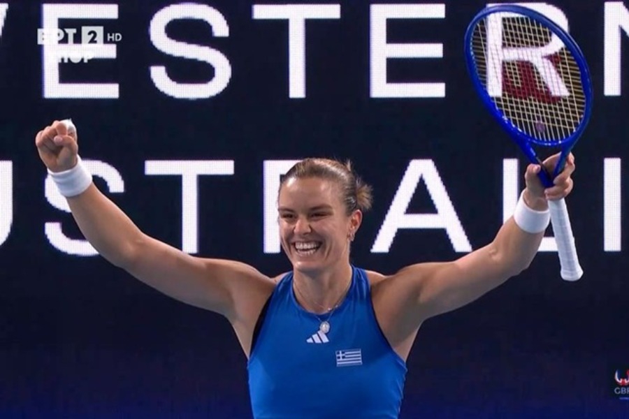 Η Μαρία Σάκκαρη έστειλε την Ελλάδα στα προημιτελικά του United Cup