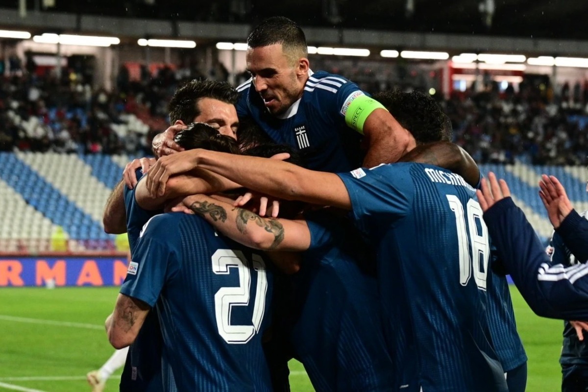 Σερβία - Ελλάδα 1-2: Νίκη στο 95` με κεφαλιά Δουβίκα στο Nations League