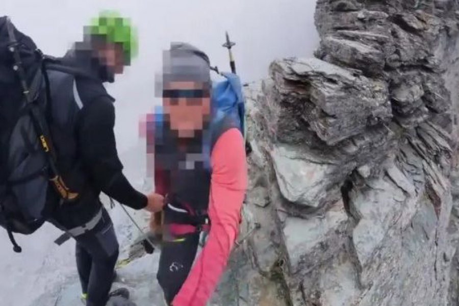 Στα χέρια ήρθαν ξεναγός και αναρριχητής στα 3.000 μέτρα: «Είσαι ένας γ.....νος ηλίθιος»