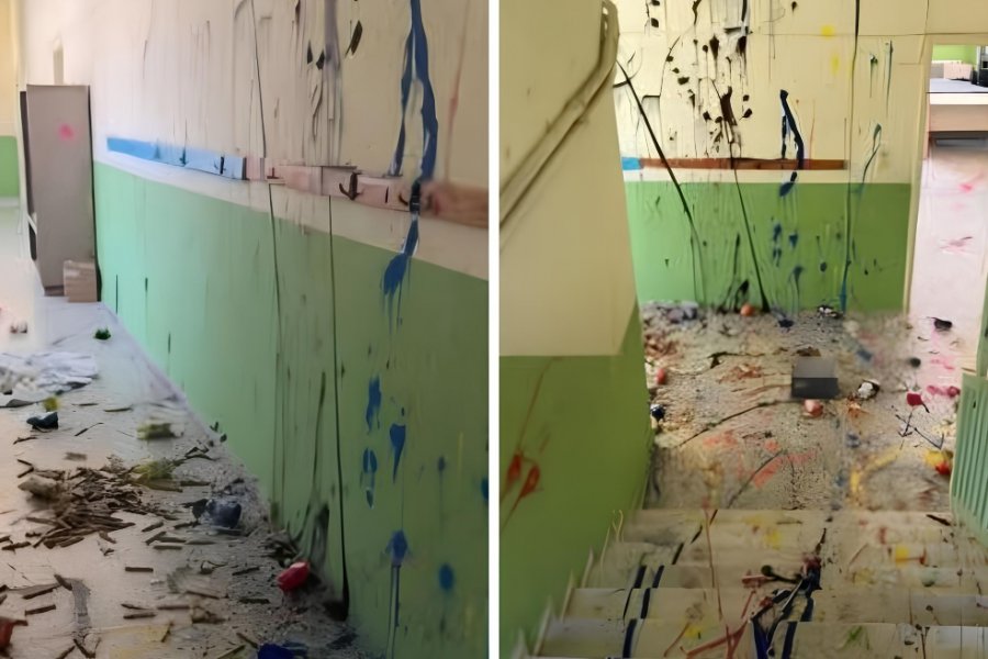 Βανδάλισαν δημοτικό σχολείο στη Νάξο, ντροπή για όλους μας, λέει ο διευθυντής ‑ Δείτε φωτογραφίες
