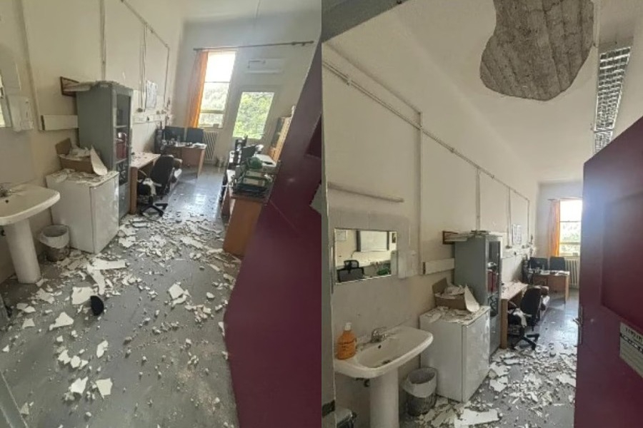 Βενιζέλειο Νοσοκομείο Ηρακλείου: Νέα κατάρρευση οροφής – Τι διεκδικούν οι εργαζόμενοι