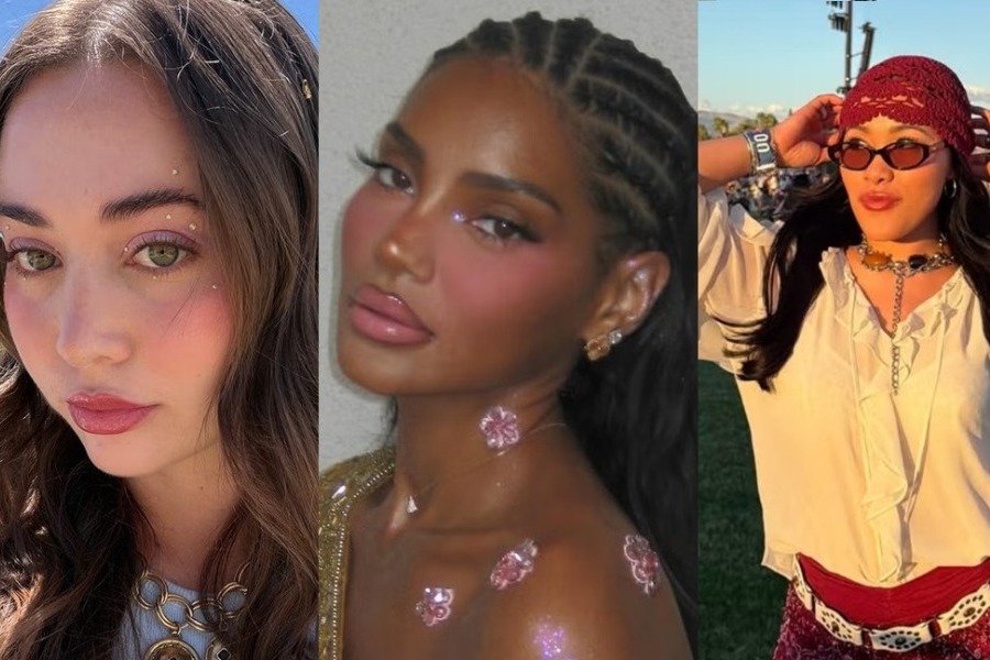 Coachella: Η μόδα της άνοιξης - Όλα τα trends σε μακιγιάζ και μαλλιά
