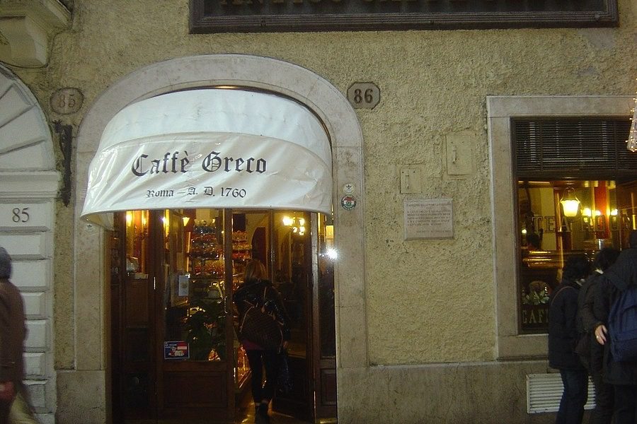 H πιο παλιά και ιστορική καφετέρια στη Ρώμη είναι ελληνική