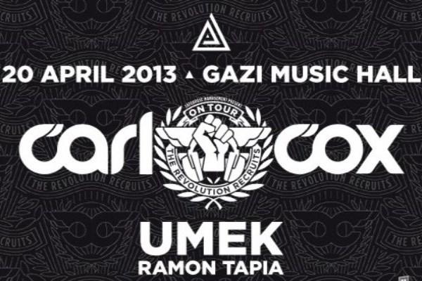 Carl Cox - UMEK - Ramon Tapia: το party της χρονιάς