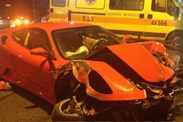 Θύμα τροχαίου με τη Ferrari του ο έμπορος παιχνιδιών Ζαχαριάς