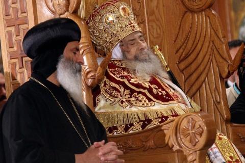 Shenouda III: Κηδεύτηκε στο θρόνο του