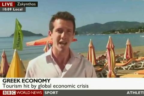 Μαχαιριά στον τουρισμό της Ελλάδας από ρεπορτάζ του BBC  - Σε απ' ευθείας σύνδεση με τη Ζάκυνθο...