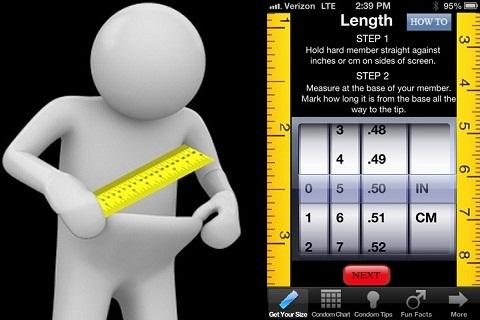 Νέο iPhone App βρίσκει το σωστό μέγεθος προφυλακτικού