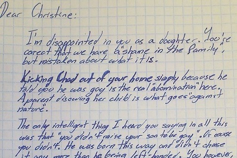 Η επιστολή ενός παππού για τον gay εγγονό του που κάνει το γύρο του διαδικτύου - Την έγραψε όταν η κόρη του έδιωξε το παιδί από το σπίτι...