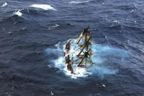 Δείτε πώς ο τυφώνας Sandy βύθισε το φημισμένο ιστιοφόρο Bounty