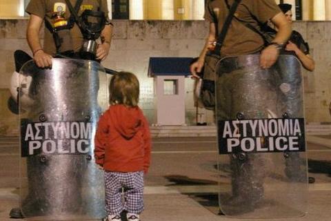 Τα παιδιά της διαδήλωσης
