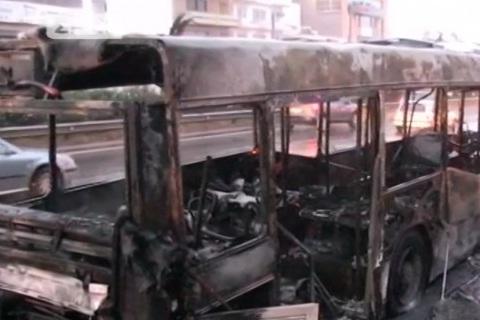 Στις φλόγες λεωφορείο της ΕΘΕΛ