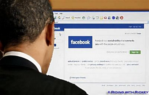 Ο Obama live στο facebook!