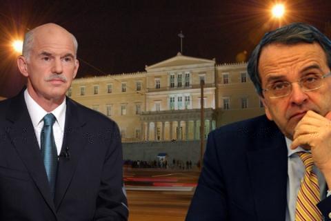 Σε ιδιαίτερα βαρύ κλίμα η συνάντηση Παπανδρέου – Σαμαρά