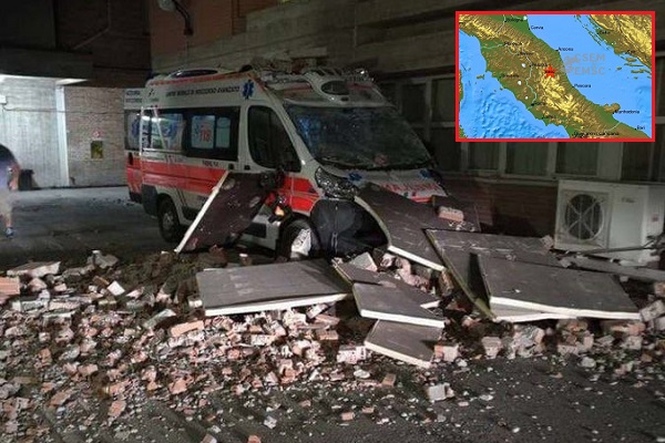 Φονικός σεισμός 6,2R τη νύχτα στην κεντρική Ιταλία - Νεκροί και εγκλωβισμένοι - Είχε διάρκεια 20 δραματικά δευτερόλεπτα...