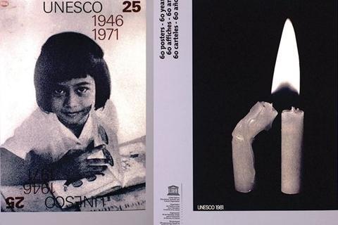 Οι αφίσες της UNESCO στην Αθήνα