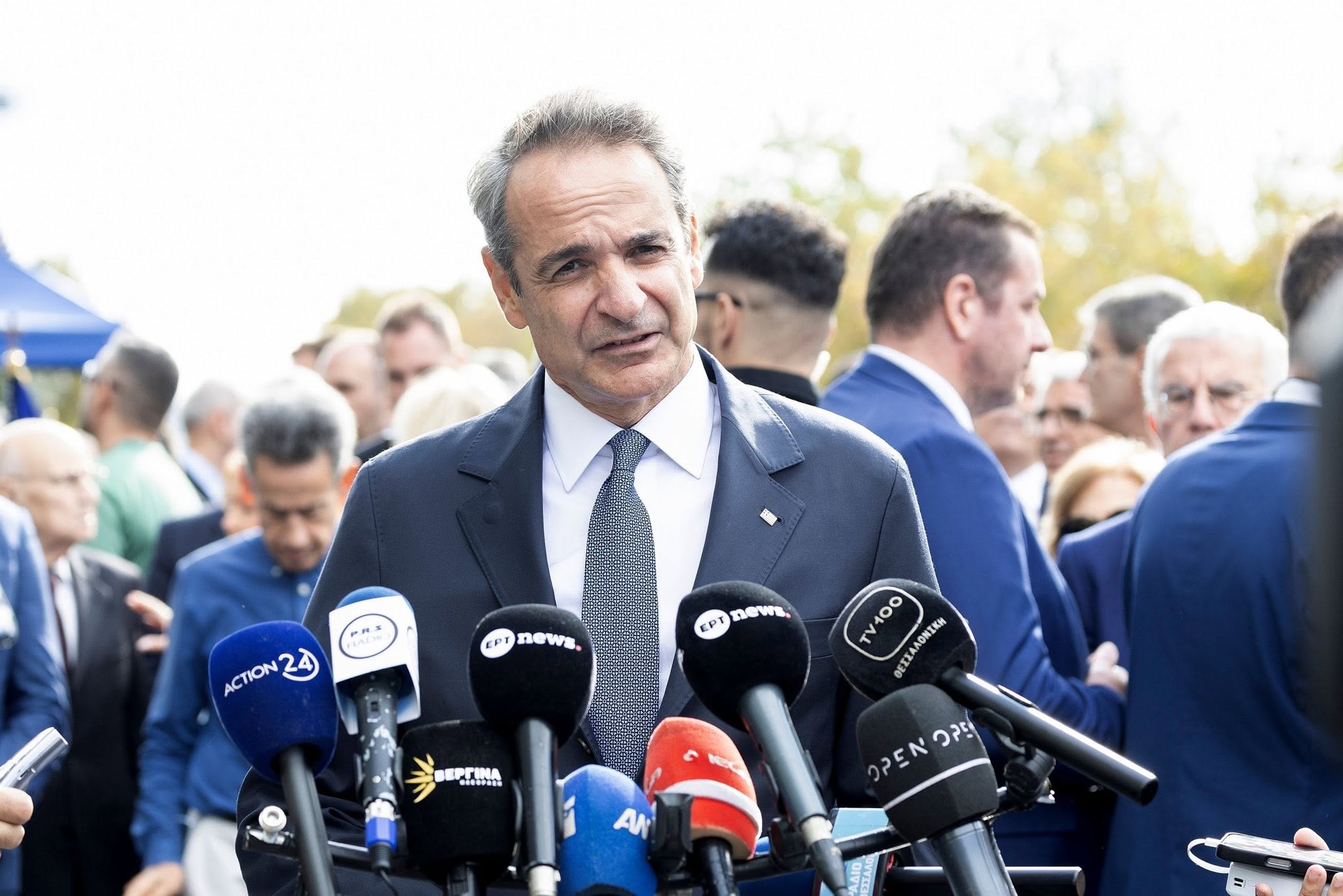 Εξαγγελίες Μητσοτάκη στη ΔΕΘ: Διπλή αύξηση στον κατώτατο μισθό, «μποναμάς» στους συνταξιούχους, έκπληξη στους αγρότες