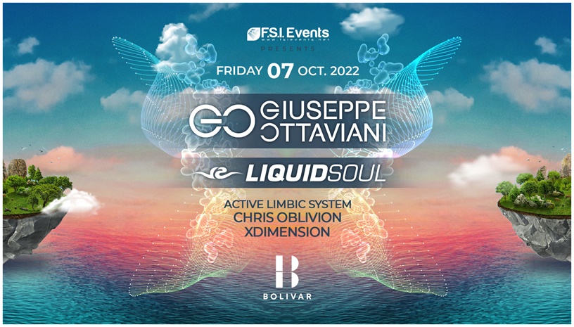 Giuseppe Ottaviani I Liquid Soul I Fri Oct 7 I Bolivar