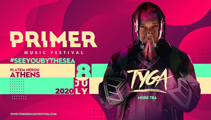 Το Primer Music Festival 2020 υποδέχεται τον Tyga