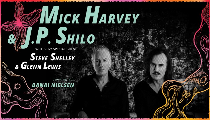Οι Mick Harvey  J.P. Shilo και Steve Shelley στο Soundtrope Festival